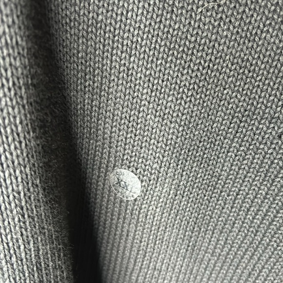 NWT Ralph Lauren Chaps sweater men’s XXL navy below patches. Mock turtleneck - Picture 6 of 11